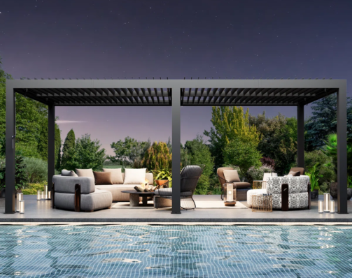 Aurora+10‘+X+20'++Louvered+Pergola+With+Adjustable+Double+-Layer+Lovers,Built-In+Gutter+System+And+USB+Charging+Socket-116376047 (1)